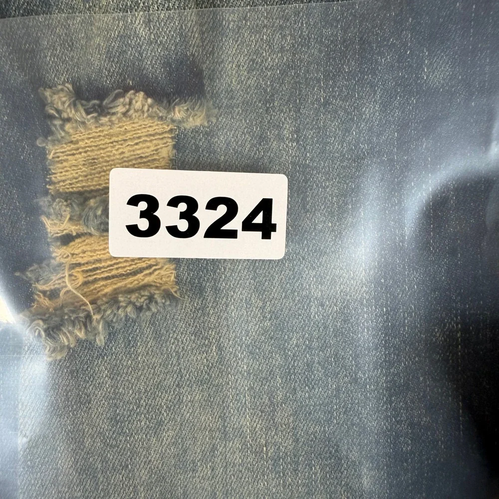 Noblezen Collection Mens Slim Straight Jeans Blue Distressed‎ W40 L32 NEW